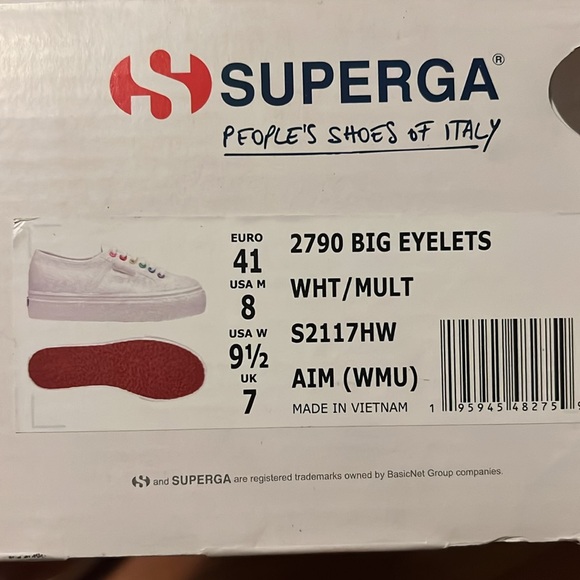 Superga platform sneakers, size 9.5 - Picture 7 of 9